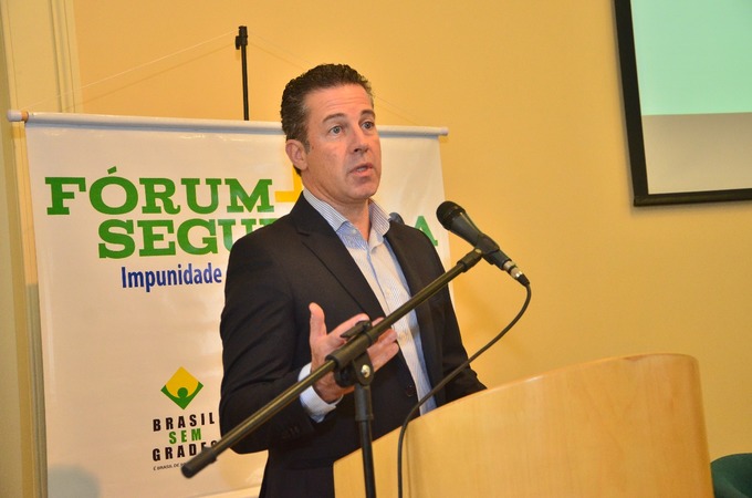 Abertura oficial do 3º Forum + Segurança. Na foto: presidente da CMPA, vereador Valter Nagelstein. Crédito: PG Alves/MPRS