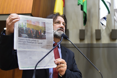 Aldacir Oliboni (PT) lamentou situação de abrigos