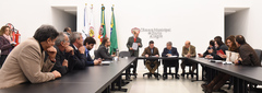 Definição de cronograma foi na reunião de líderes desta manhã