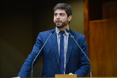 Vereador Felipe Camozzatto (NOVO), autor da propsota