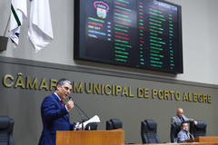 Vereador Cassio Trogildo (PTB), proponente do projeto