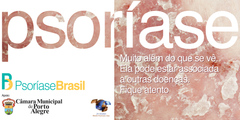 Campanha de conscientização sobre a psoríase