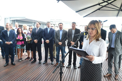 Vereadora Mônica Leal saudou empreendimento em nome do Legislativo