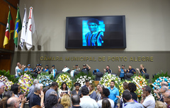 Corpo foi velado no Plenário Otávio Rocha