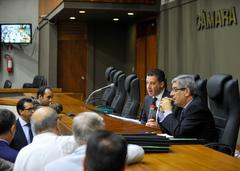 Movimentação de plenário.