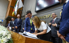 Sessão Especial de posse da Mesa Diretora 2019.