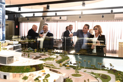 Maquete mostra como será o parque na antiga área do Estaleiro Só