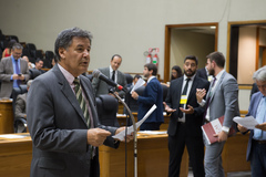 Vereador Cassiá Carpes na Câmara Municipal