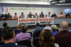 Vereadores ouviram Dmae e comunidades sobre a falta de água no sul da capital