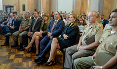 Troca de comando teve por local o Palácio do Comércio
