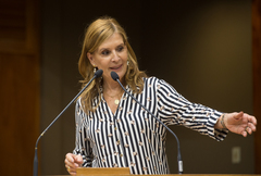 Vereadora Mônica Leal (PP), presidente da Câmara