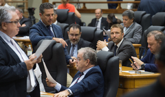 Movimentação de plenário. 