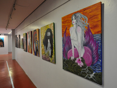 Mostra tem quadros da fotógrafa e ilustradora Lu Rezende