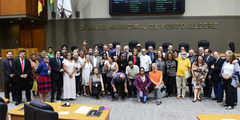 Sessão teve a presença de diversas lideranças que participaram dos 30 anos de vigência do OP na Capital