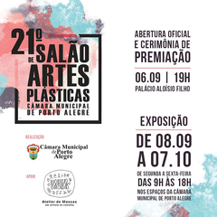 O convite para o evento, que reunirá 37 obras