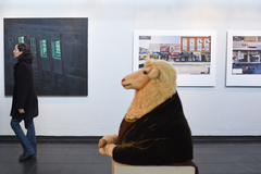 Um dos espaços de exposição na edição anterior, realizada há dois anos