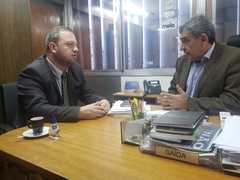 Carús visita o Deputado Estadual, Sebastião Melo.