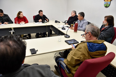 Reunião de Instalação da Comissão Especial para discutir a regulamentação das feiras orgânicas no município de Porto Alegre. Na foto, Ari Henrique Uriartti, representando a Emater/RS.
