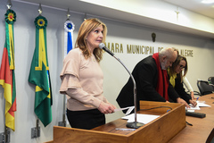 Entrega das premiações do XVI Concurso Sioma Breitmam de Fotografia e abertura da exposição. Na foto, presidente Mônica Leal