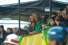 Presidente Mônica Leal acompanhou o desfile na manhã deste sábado