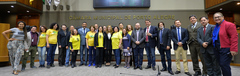 Divulgação da campanha Setembro Amarelo, de valorização da vida e prevenção do suicídio. 