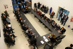 Representantes do Imesf participaram da reunião de Líderes da Câmara Municipal nesta quinta-feira