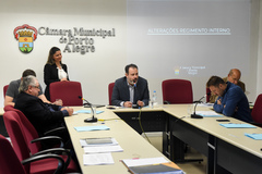 Comissão exibe apresentação do Grupo de Trabalho a respeito da reforma do Regimento da CMPA.