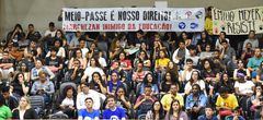 Estudantes acompanharam manifestações no Plenário Otávio Rocha
