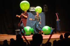 Mostra de Artes da Câmara teve apresentação de circo nesta sexta