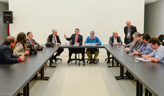 A reunião da Mesa e dos líderes das bancadas hoje pela manhã
