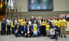 Homenagem aos 150 anos do Mercado Publico de Porto Alegre.