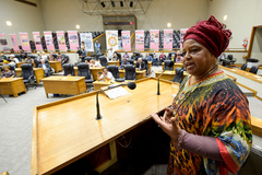 Ya Vera Soares disse que o Mercado Público tem fortes laços com o povo negro
