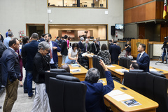 Plenário Otávio Rocha na tarde desta quarta-feira