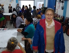 Vereadora na Reunião do Plano Diretor