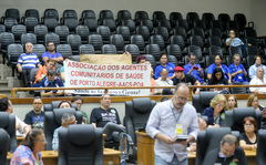 Discussão da Cosmam nesta terça-feira teve a presença de servidores do Imesf