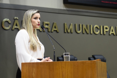 Delegada Cristiane Ramos discorreu sobre trabalho desenvolvido em favor dos idosos da capital