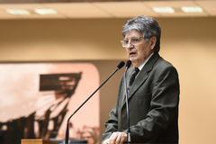 Tribuna Popular com a Associação Gaúcha dos Aposentados dos Correios e Telégrafos.
