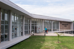 Fachada da Unidade de Saúde Animal Victória