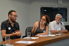Discute posse dos diretores eleitos das EMEFs e EMEIs de Porto Alegre.