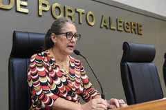 Vereadora Lourdes na Procuradoria Especial da Mulher em 2020