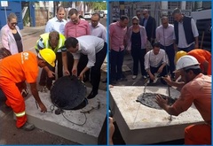 Vereadora Lourdes na representação da Câmara em 21/02/20