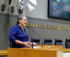Vereadora na Tribuna da Câmara em 23/02/20
