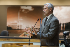 Retrato. Vereador Mauro Pinheiro.