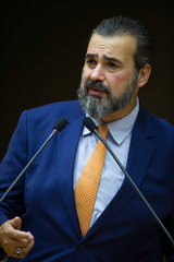 Retrato. Vereador Cláudio Janta.