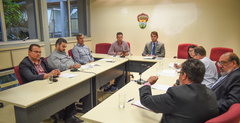 Vereadores e técnicos do Executivo avaliaram a proposta em tramitação