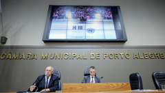 Falcão (e) dirige o Comui