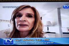 Projeto da vereadora Mônica Leal (PP) abriu as votações na sessão desta segunda-feira