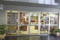 A Seção de Memorial fica no térreo do Legislativo da Capital 