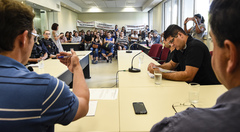 Candidatos classificados no concurso participaram da reunião