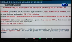 Audiência Pública para apresentação da LDO 2021 pelas secretarias da Fazenda e do Planejamento do Município